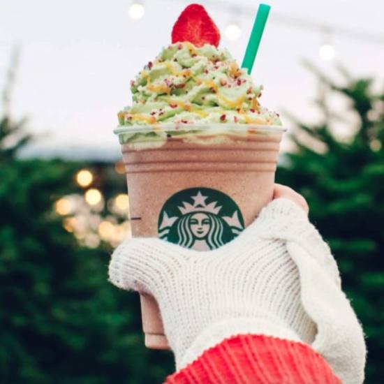 ChristmasTreeFrappuccino So Yummy