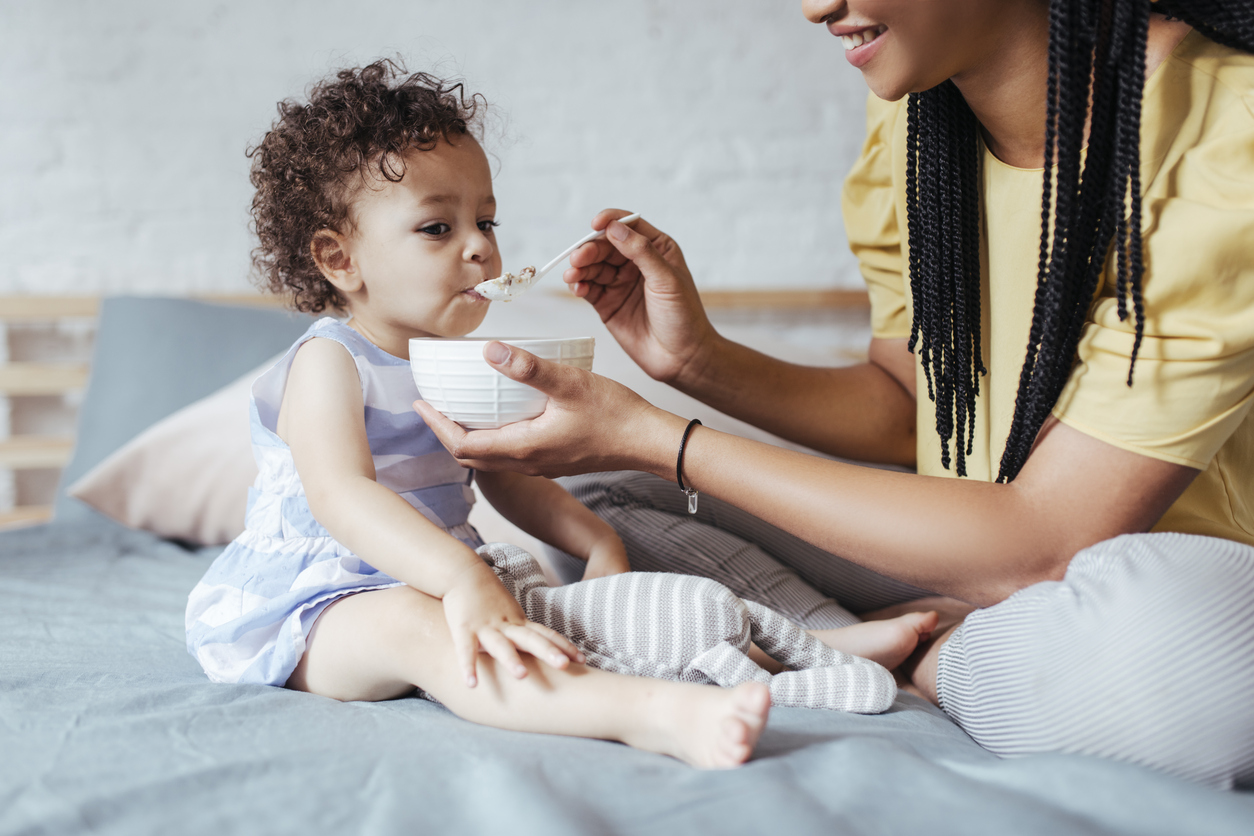 Mother Feeding Her Child | So Yummy