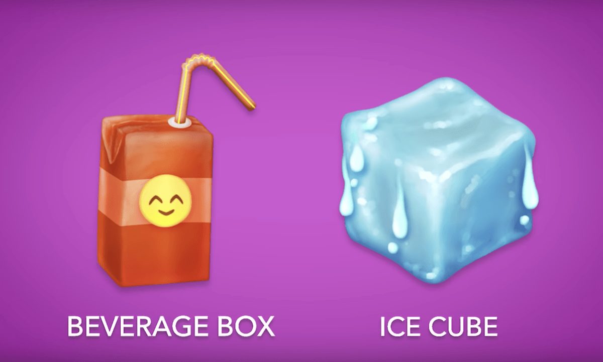 beverageboxicecubeemojis So Yummy