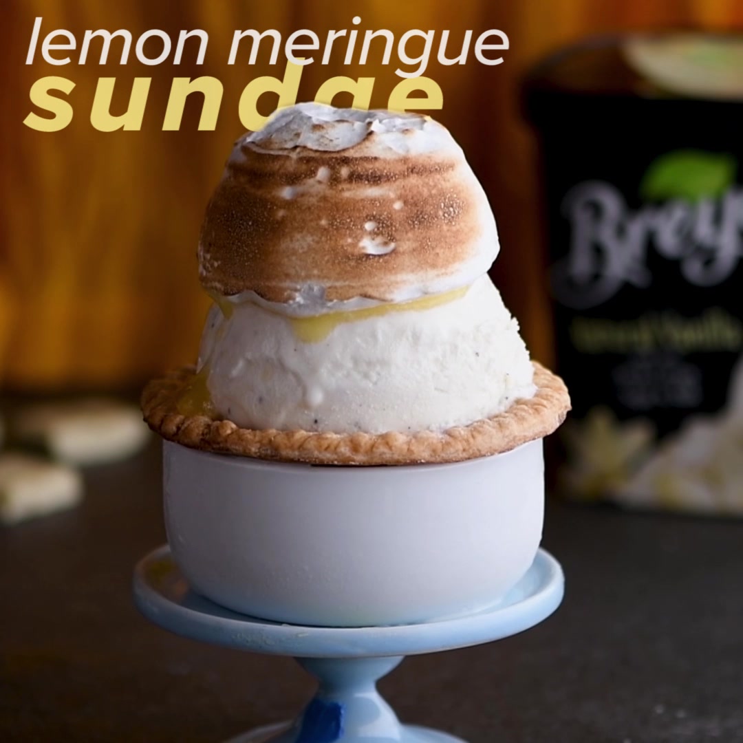 Lemon Meringue Sundae