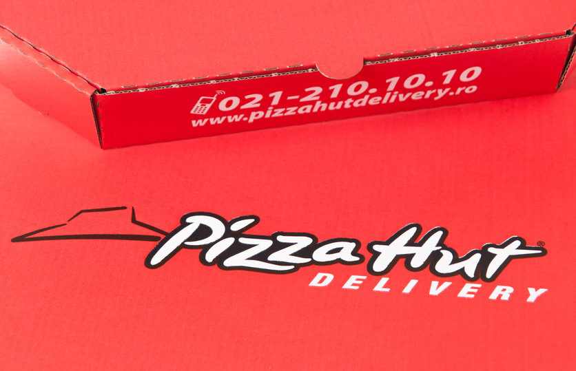 Pizza Hut Delivery Box So Yummy