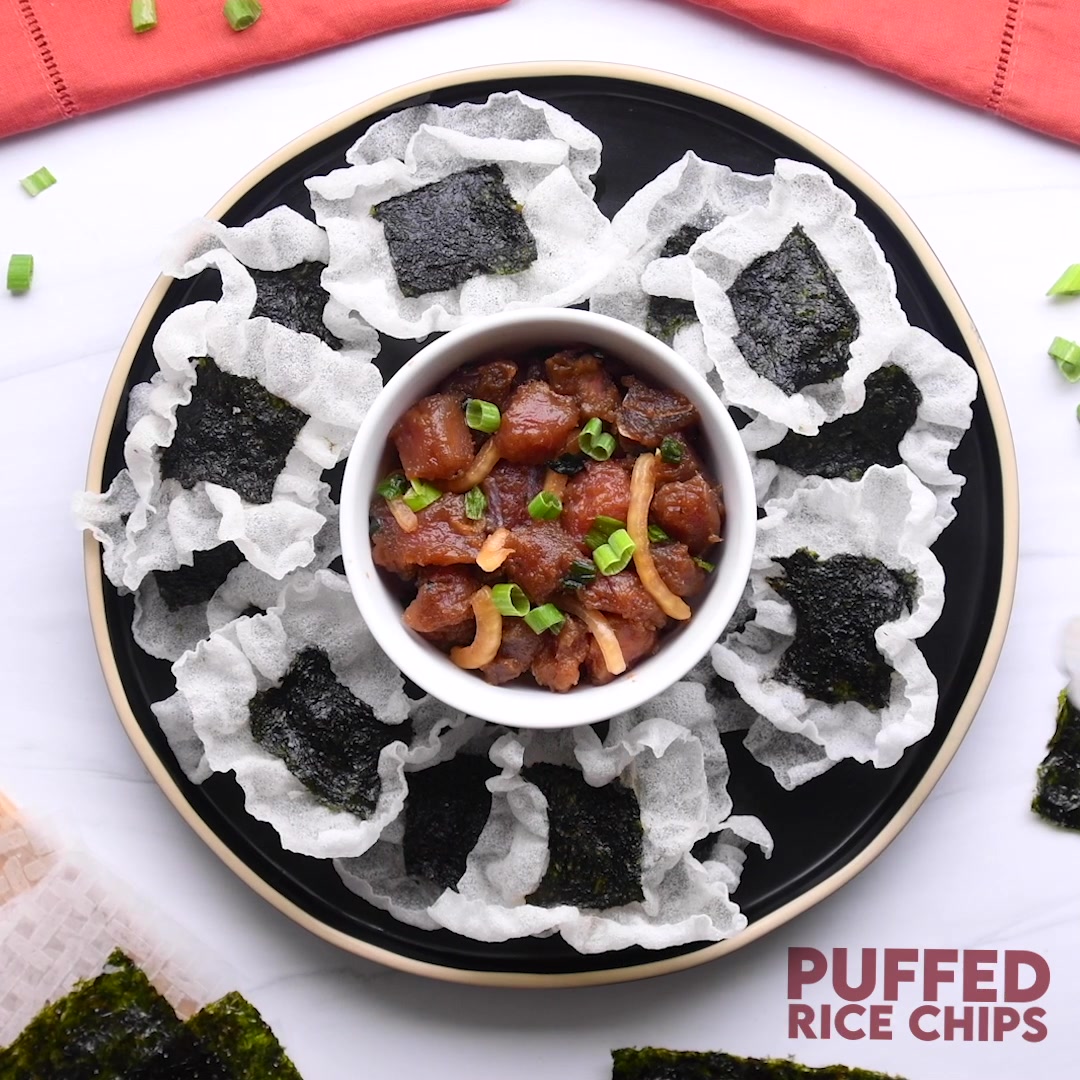 Puffed Rice Chips